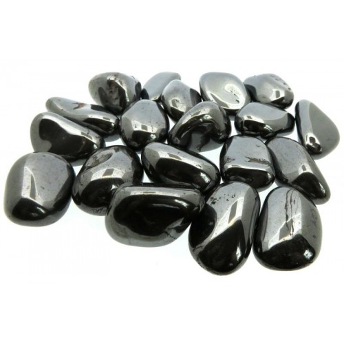 1 x Large Hematite Tumblestone