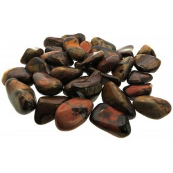 1 x Autumn Leaf Jasper Tumblestone