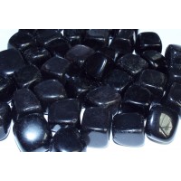 1 x Medium Black Obsidian Tumblestone