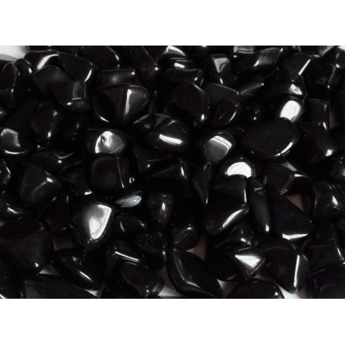 1 x Small Black Obsidian Tumblestone