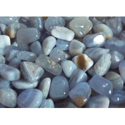 1 x Small Blue Lace Agate Tumblestone