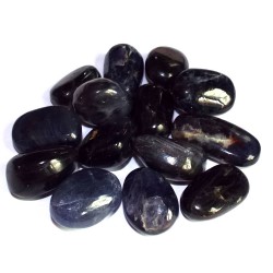 1 x Medium Iolite Water Sapphire Tumblestone