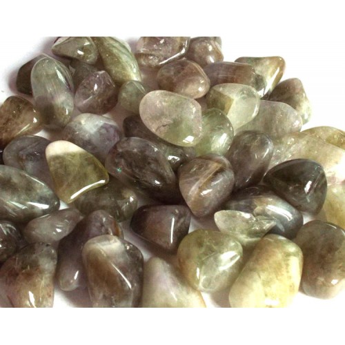 1 x Prasiolite Green Amethyst Tumblestone