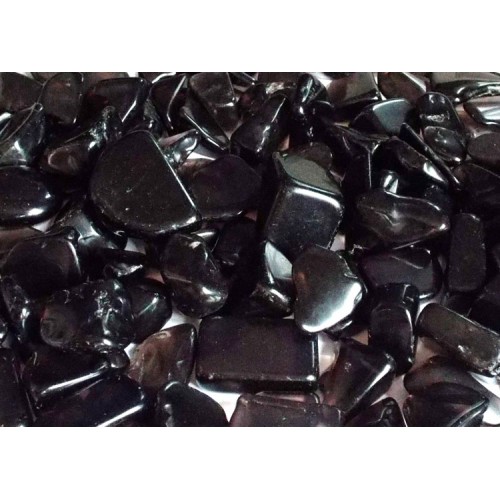 1 x Smoky Obsidian Tumblestone
