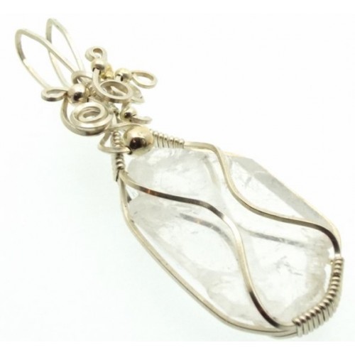 Faden Quartz Wire Wrapped Pendant Design 2