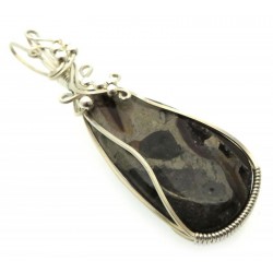 Rock Suji Kelsi Sterling Silver Wire Wrapped Pendant 07