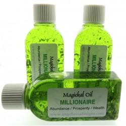 25ml Millionaire Herbal Spell Oil Abundance, Prosperity and Wealth