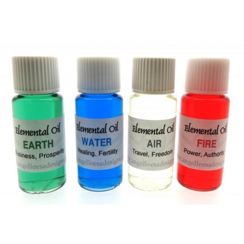 Full set of Four 10ml Elemental Oils