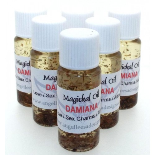 10ml Damiana Herbal Spell Oil Love Sex Charms Attraction