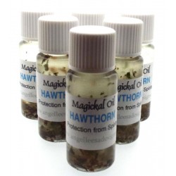 10ml Hawthorn Herbal Spell Oil Protection From Spirits