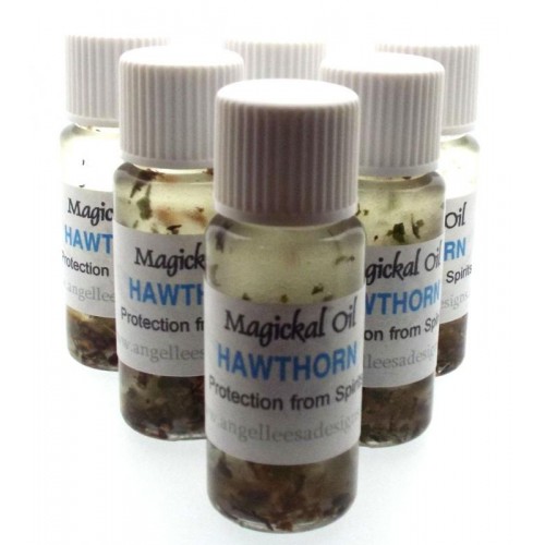 10ml Hawthorn Herbal Spell Oil Protection From Spirits
