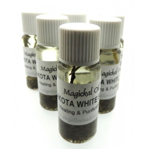 10ml Lakota White Sage Herbal Spell Oil Healing Purification