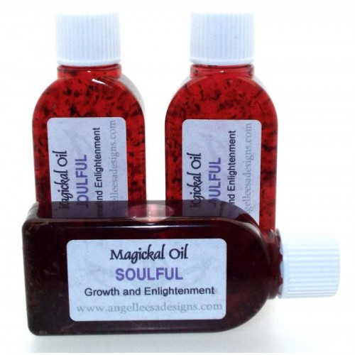 25ml Soulful Herbal Spell Oil Growth and Enlightenment