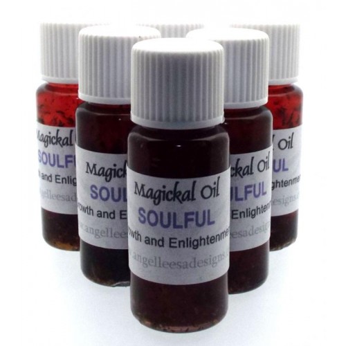 10ml Soulful Herbal Spell Oil Growth Enlightenment