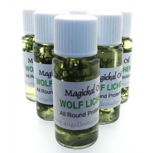 10ml Wolf Lichen Herbal Spell Oil All Round Protection