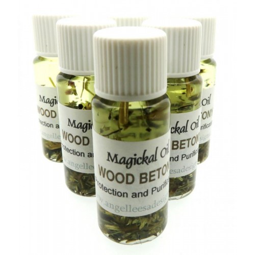 10ml Wood Betony Herbal Spell Oil Remove Evil Spirits