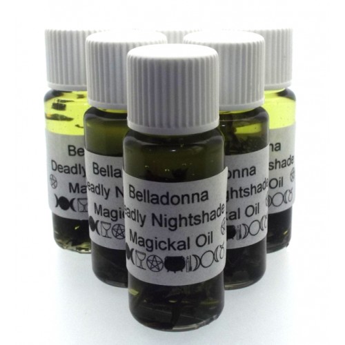 10ml Belladonna Deadly Nightshade Herbal Spell Oil Protection