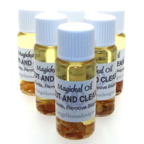 10ml Cut and Clear Herbal Spell Oil Cut Cords Remove Baggage