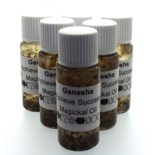 10ml Ganesha Herbal Spell Oil Achieve Success