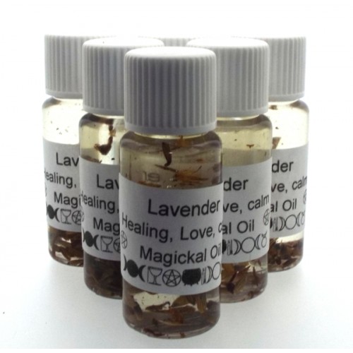 10ml Lavender Herbal Spell Oil Healing Love Calm