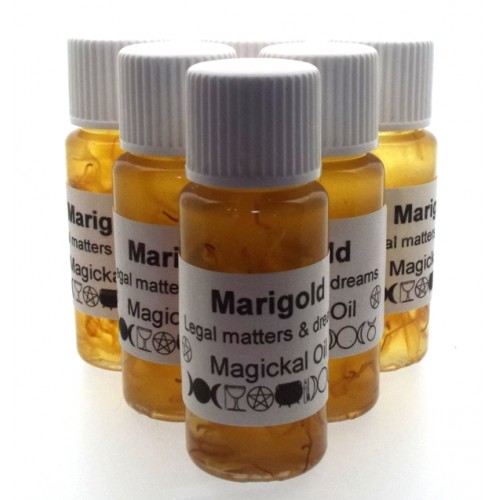 10ml Marigold Herbal Spell Oil Legal Matter Dreams