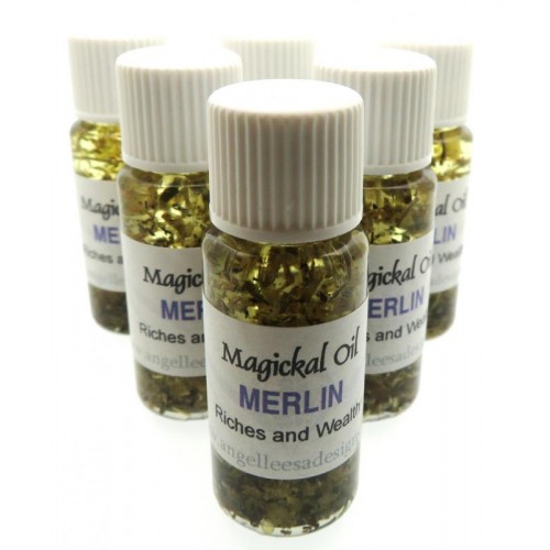 10ml Merlin Herbal Spell Oil Riches and Wealth