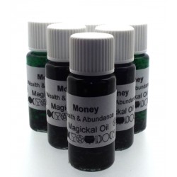 10ml Money Herbal Spell Oil Wealth and Abundance