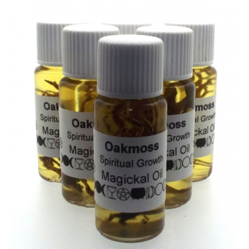 10ml Oak Moss Herbal Spell Oil Spiritual Growth