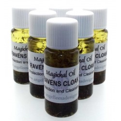 10ml Ravens Cloak Herbal Spell Oil Protection Cleansing