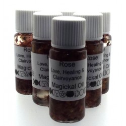 10ml Rose Herbal Spell Oil Love Healing Clairvoyance