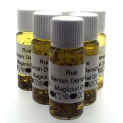 10ml Rue Herbal Spell Oil Banish Demons