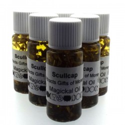 10ml ScullCap Herbal Spell Oil Attracts Wealth