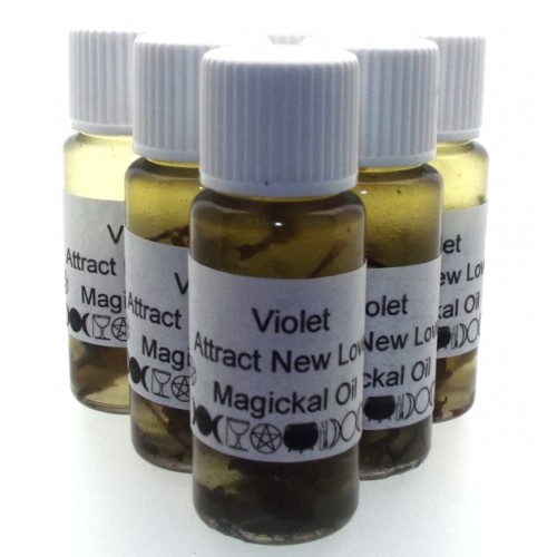 10ml Violet Herbal Spell Oil Attract New Love