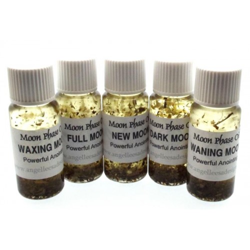 Full set of Five 10ml Moon Phase Oils