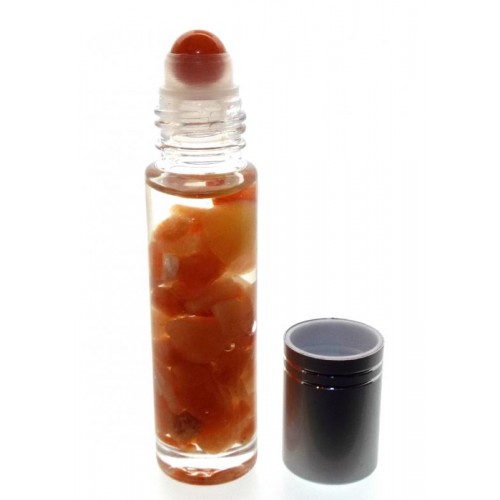 10ml Roll on Bottle Peach Aventurine Gemstone Oil