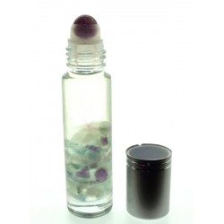 10ml Roll on Bottle Fluorite Gemstone Oil