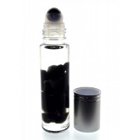 10ml Roll on Bottle Black Obsidian Gemstone Oil