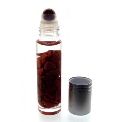 10ml Roll on Bottle Red Jasper Gemstone Oil