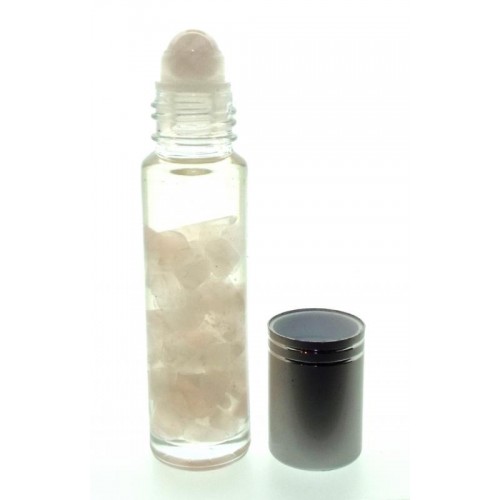 10ml Roll on Bottle Rose Quartz Gemstone Oil