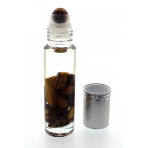 10ml Roll on Bottle Tigers Eye Gemstone Oil