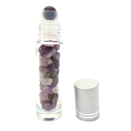 10ml Roll on Bottle Amethyst Gemstone Oil